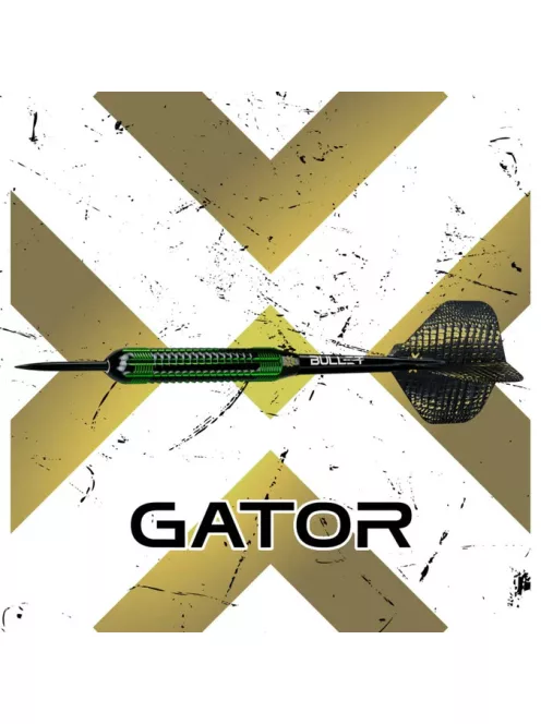 Darts szett Bullet Gator Brass réz 22g 
