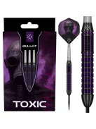 Darts szett Bullet Toxic Brass réz 23g 