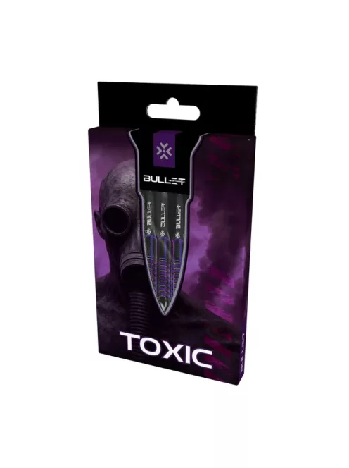 Darts szett Bullet Toxic Brass réz 23g 