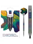 Darts szett steel Bullet Diesel V2 21g, 85%