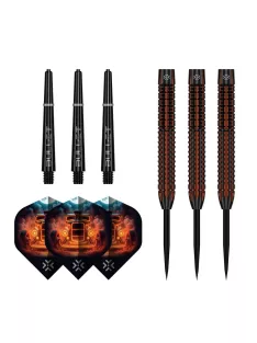 Darts szett steel Bullet Hotrod 24g, 97.5% 