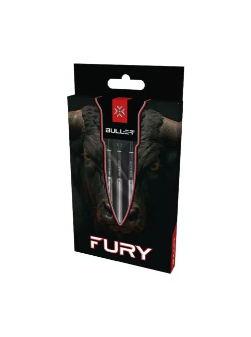 Darts szett steel Bullet Fury 22g, 90%