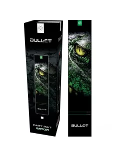 dart szőnyeg Bullet Gator 300 * 60 cm (dobóvonalakkal)