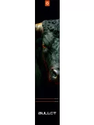 dart szőnyeg Bullet Fury 300 * 60 cm (dobóvonalakkal)