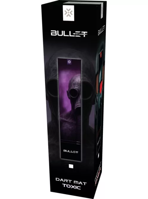 dart szőnyeg Bullet Toxic 300 * 60 cm (dobóvonalakkal)