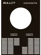 falvédő BULLET Checkouts, négyzet alakú, EVA (81 x 114cm)