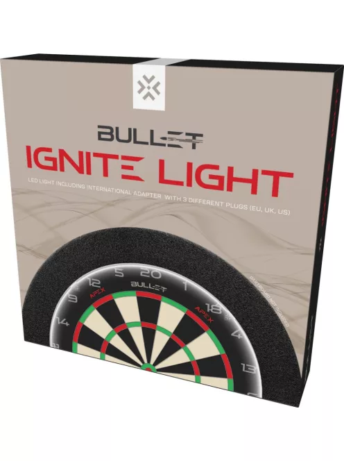 dart tábla világítás Bullet Ignite light 360