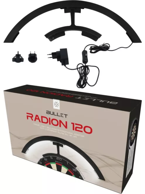 darts világítás Bullet Radion 120 fokos (1.000.- lumen!)