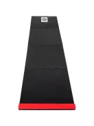 Darts szőnyeg Bullet Puzzle fekete, piros dobóléccel (dart mat)