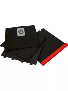 Darts szőnyeg Bullet Puzzle fekete, piros dobóléccel (dart mat)