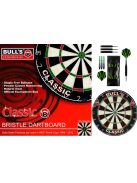 dartboard Bull's Classic + 2 sets of Bull's Laser steel darts