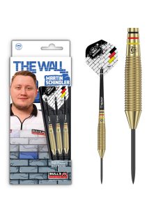 BULL'S Martin Schindler Natural Brass Steel Dart, 23g