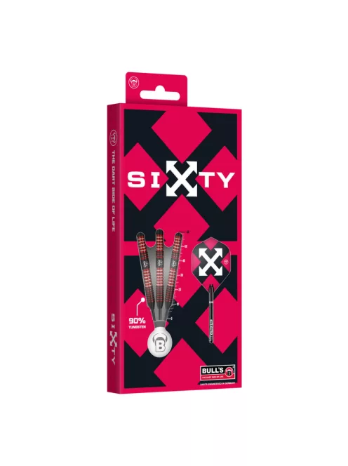 Dart szett Bull's  Sixty S1, steel, 21g, 90%