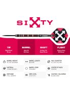 Dart szett Bull's  Sixty S2, steel, 25g, 90%