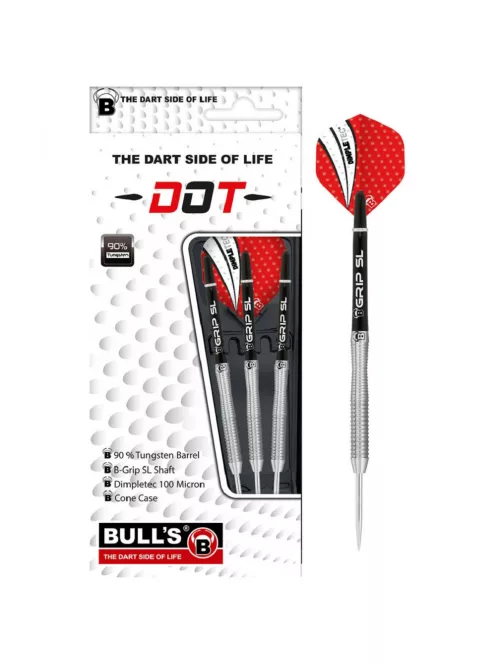 Dart set Bull's DOT D2 steel 24gr 90%