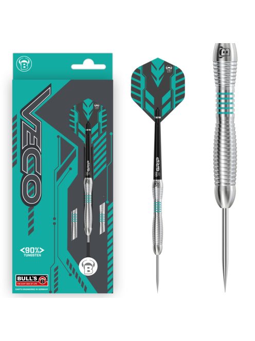 BULL'S Veco V3 Steel Dart, 90%, 25g