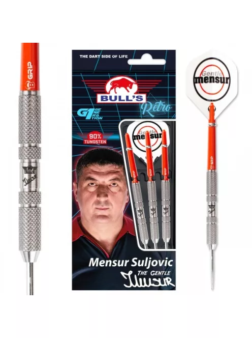 dart set Bull's Mensur Suljovic Retro 22g 90%