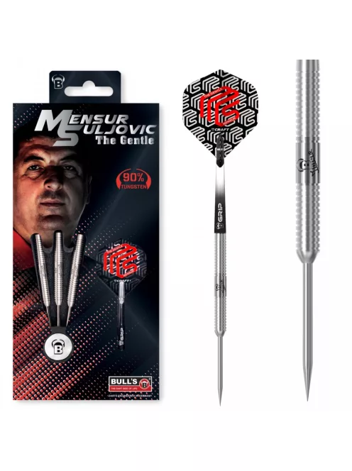 Dart set BULL'S Mensur Suljovic Original Champion Steel 25g 90%
