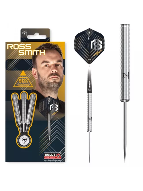 Dart set BULL'S Ross Smith Steel 24g 90%