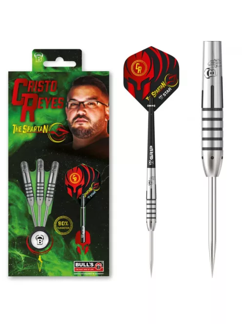 DART SET BULL'S Cristo Reyes Steel 21GR 90%