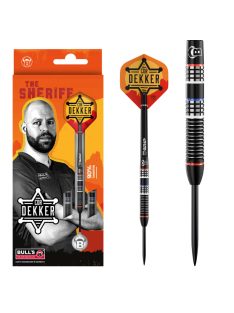 Dart szett Bull's Cor Dekker, steel, 23g, 90%