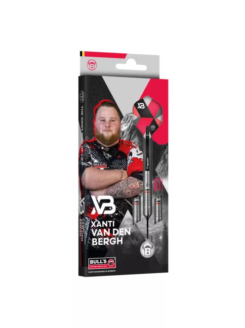 Dart szett Bull's Xanti Van den Bergh, steel, 24g, 90%
