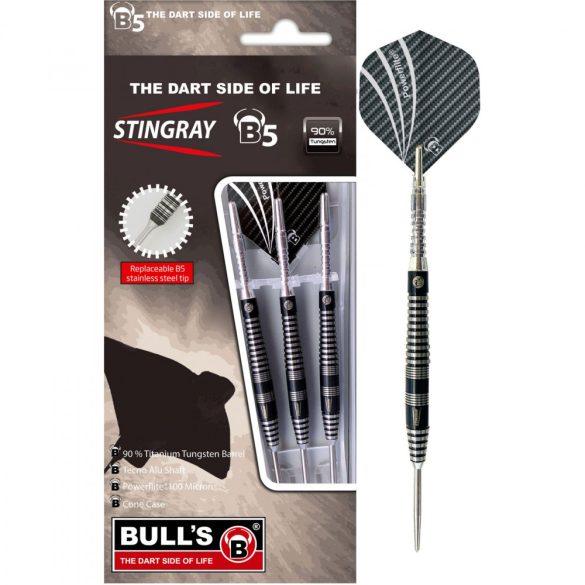 dart szett steel Bull's Stingray B5 ST2 22gr 90% titanium