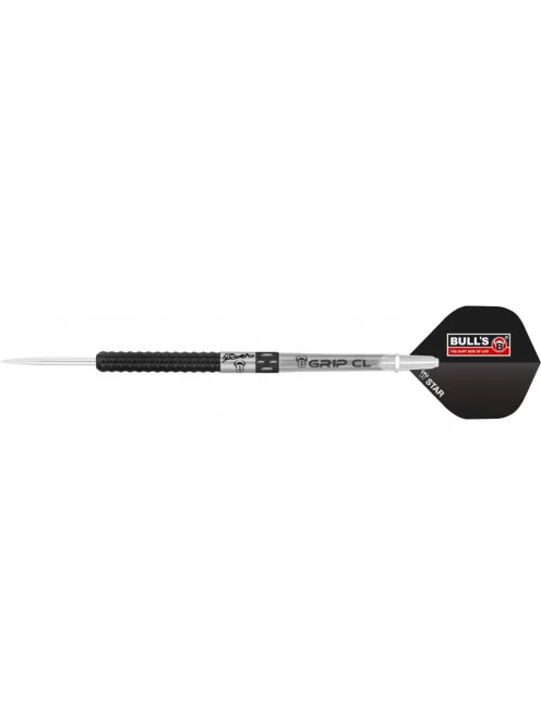 dart set Bull's Robert Owen Original Black Edition, steel, 90%, 23g