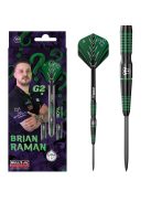 Dart szett Bull's Brian Raman G2, steel, 22g, 90%