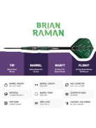 Dart szett Bull's Brian Raman G2, steel, 22g, 90%