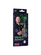 Dart szett Bull's Brian Raman G2, steel, 22g, 90%