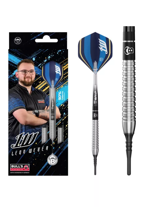 Dart szett Bull's  Leon Weber, soft, 22g, 90%