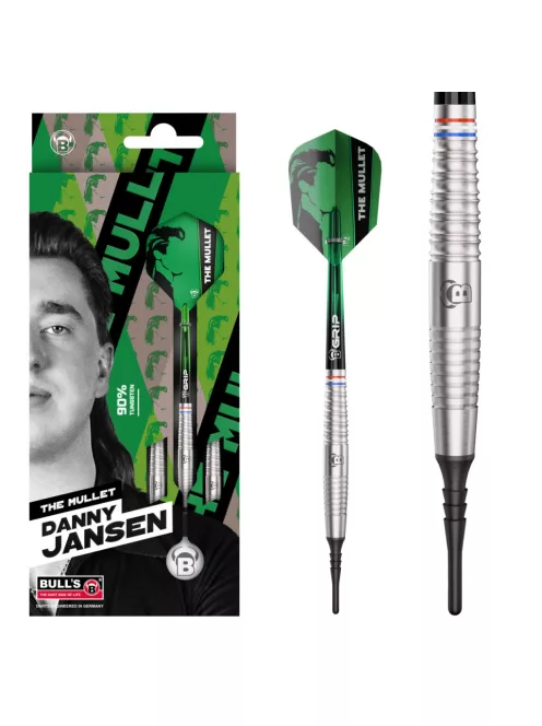 Dart szett Bull's  Danny Jansen G2, soft, 20g, 90%