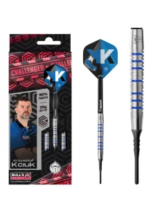   Dart szett Bull's Krzysztof Kciuk Challenger soft, 20g, 90%