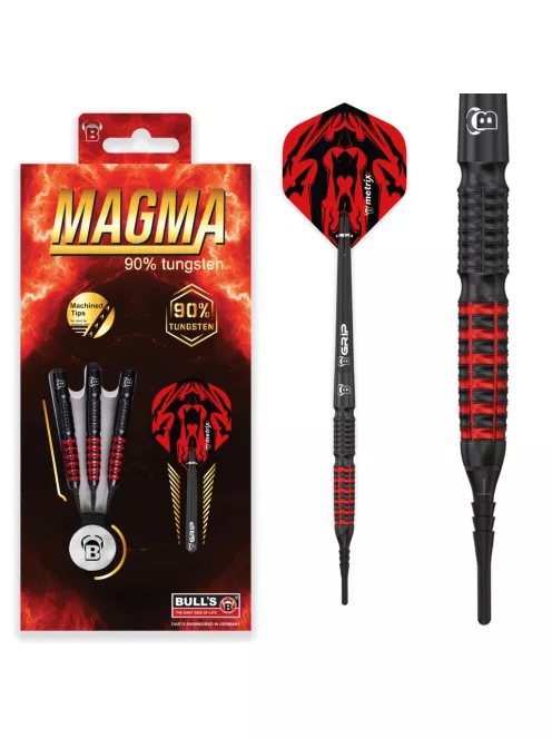 Dart szett BULL'S Magma soft 18gr 90%