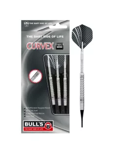 dart set soft Bull's Curvex C3 18gr 90%