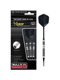 dart szett Bull's X-Grip X5 soft steel 16g 90%