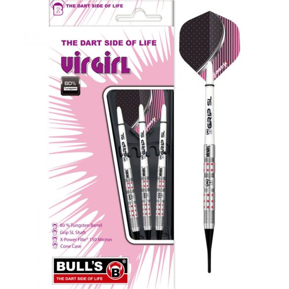 dart szett Bull's Virgirl VR1 soft 18gr