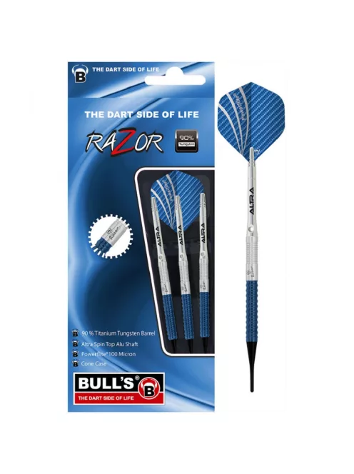 dart set soft Bull's Razor R2 18gr 90%