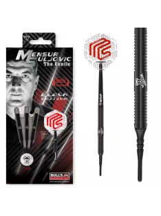   Dart set BULL'S Mensur Suljovic Black-Edition Soft 18g 90%