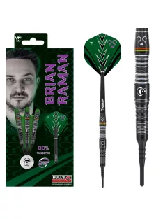 BULL'S Brian Raman Soft Dart, 90%, 18g