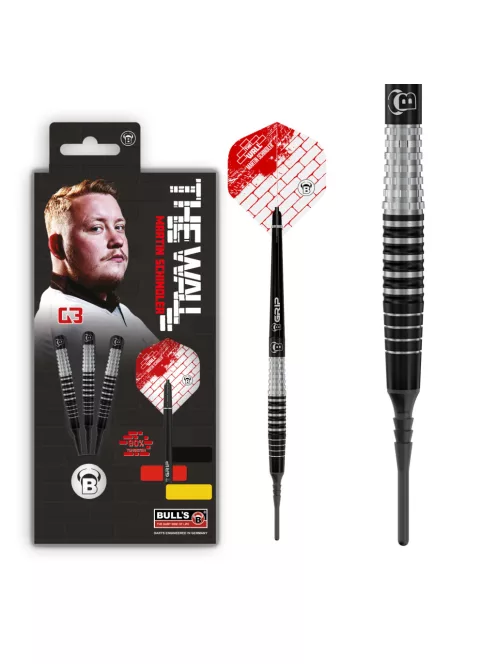BULL'S Martin Schindler Generation 3 Softdart, 90%, 20g