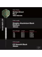 Darts szett steel Bulls NL Direct Tungsten CP, 23g 60%
