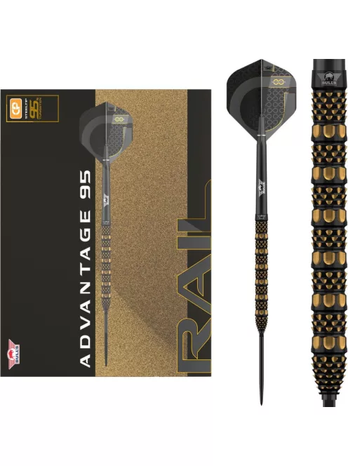 Darts szett steel Bulls NL Advantage 95 Rail CP, 23g 95%