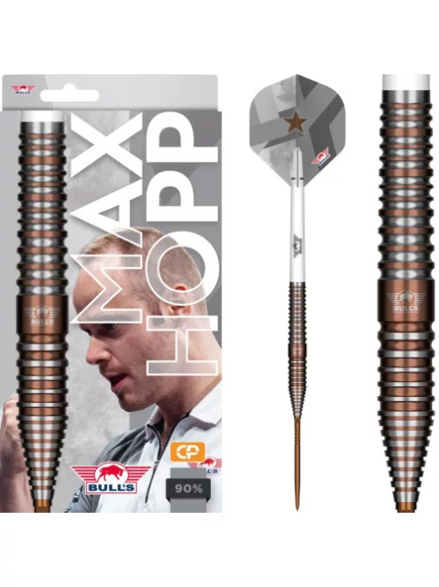Darts szett steel Bulls NL Max Hopp E5 CP 22g, 90%