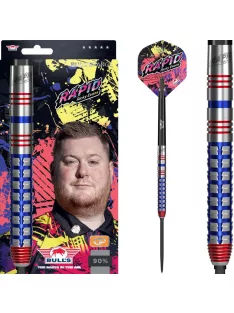 Darts szett steel Bulls NL Ricky Evans Rapid CP, 24g 90%