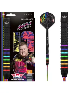 Darts szett steel Bulls NL Ricky Evans Rapid 95 CP, 22g 95%