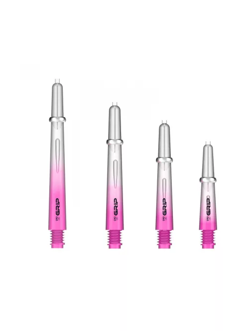 BULL'S B-Grip-2 SL Shank extra short pink translucent