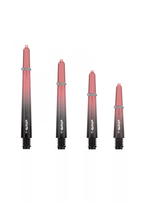 Bull's polycarbonate dart shaft medium B-grip II 2B/A standard threaded