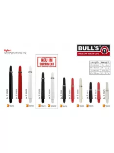 dart shaft Bull's Nylon medium black